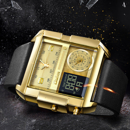 ⏳Time-Limited Special⏰50mm Oversized Sport Watch – Dual movement, luminous hands, water resistant. Easy to read, built to last. Great value for sports & work. 🛡️⌚