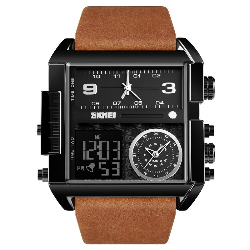 ⏳Time-Limited Special⏰50mm Oversized Sport Watch – Dual movement, luminous hands, water resistant. Easy to read, built to last. Great value for sports & work. 🛡️⌚