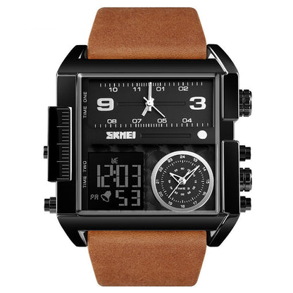 ⏳Time-Limited Special⏰50mm Oversized Sport Watch – Dual movement, luminous hands, water resistant. Easy to read, built to last. Great value for sports & work. 🛡️⌚