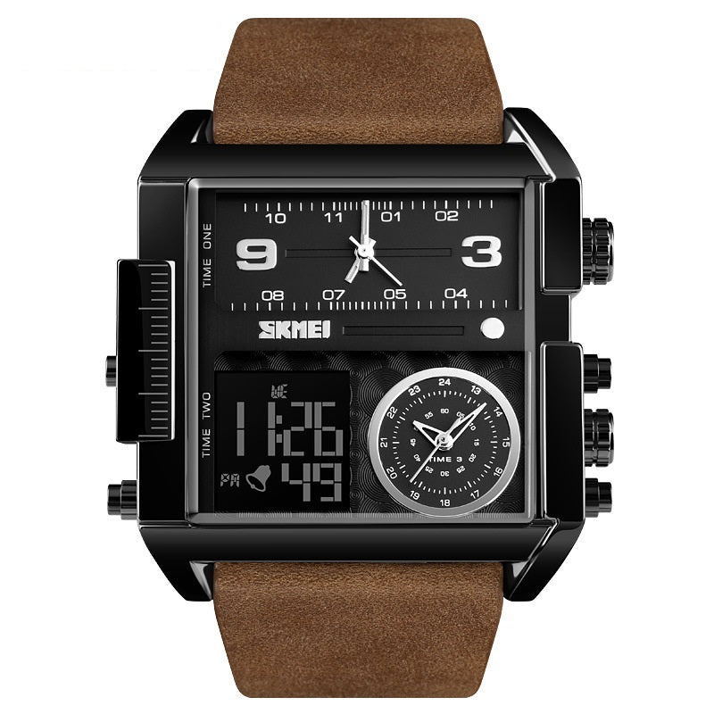 ⏳Time-Limited Special⏰50mm Oversized Sport Watch – Dual movement, luminous hands, water resistant. Easy to read, built to last. Great value for sports & work. 🛡️⌚