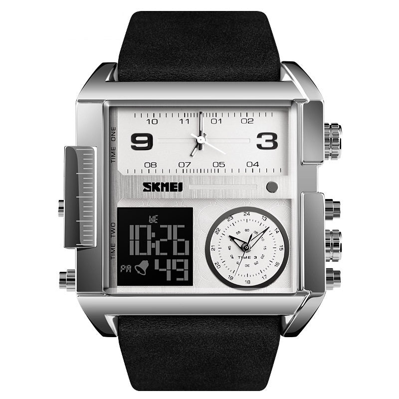 ⏳Time-Limited Special⏰50mm Oversized Sport Watch – Dual movement, luminous hands, water resistant. Easy to read, built to last. Great value for sports & work. 🛡️⌚