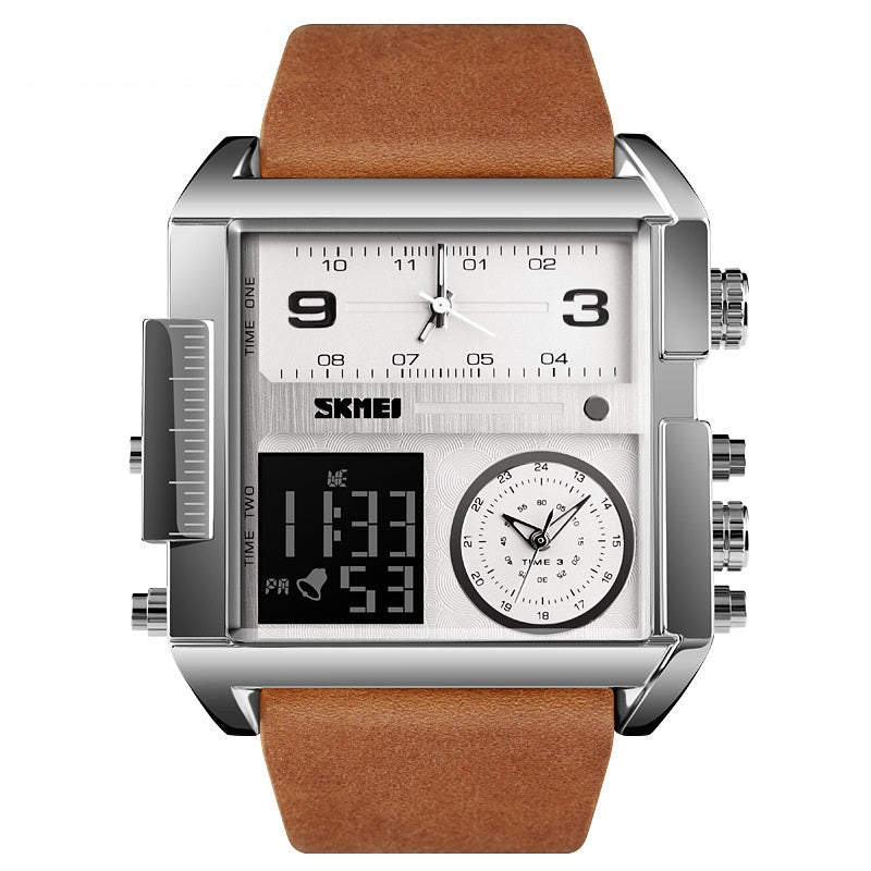 ⏳Time-Limited Special⏰50mm Oversized Sport Watch – Dual movement, luminous hands, water resistant. Easy to read, built to last. Great value for sports & work. 🛡️⌚
