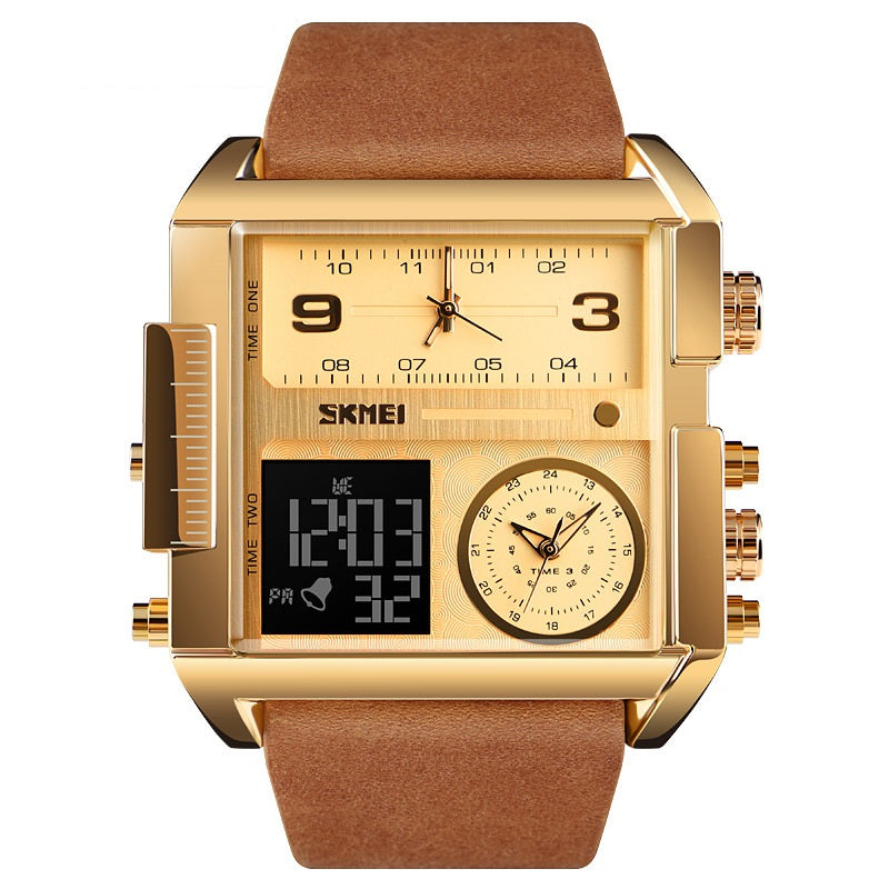 ⏳Time-Limited Special⏰50mm Oversized Sport Watch – Dual movement, luminous hands, water resistant. Easy to read, built to last. Great value for sports & work. 🛡️⌚
