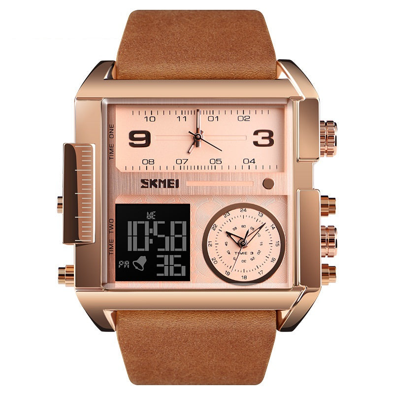 ⏳Time-Limited Special⏰50mm Oversized Sport Watch – Dual movement, luminous hands, water resistant. Easy to read, built to last. Great value for sports & work. 🛡️⌚