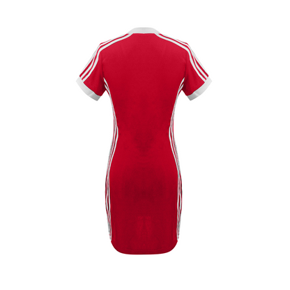 ⏳Time-Limited Special⏰Women's Sporty V-Neck Bodycon Mini Dress