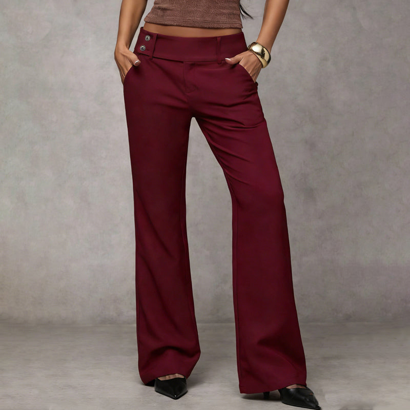 ⏳Time-Limited Special⏰Women's Elegant Flared Suit Pants