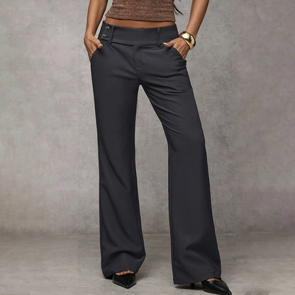 ⏳Time-Limited Special⏰Women's Elegant Flared Suit Pants