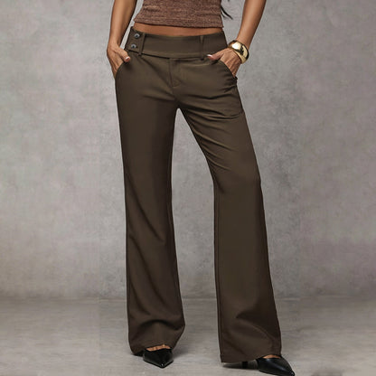⏳Time-Limited Special⏰Women's Elegant Flared Suit Pants