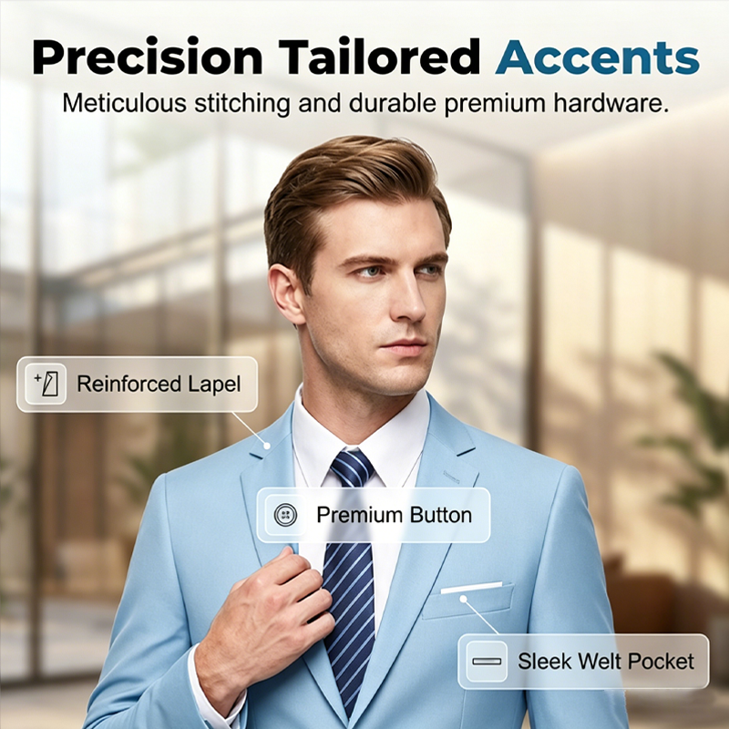 ⏳Time-Limited Special⏰Men's 2-Piece Modern Fit Business Suit Set