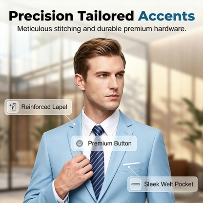 ⏳Time-Limited Special⏰Men's 2-Piece Modern Fit Business Suit Set