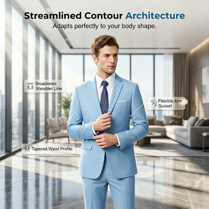 ⏳Time-Limited Special⏰Men's 2-Piece Modern Fit Business Suit Set