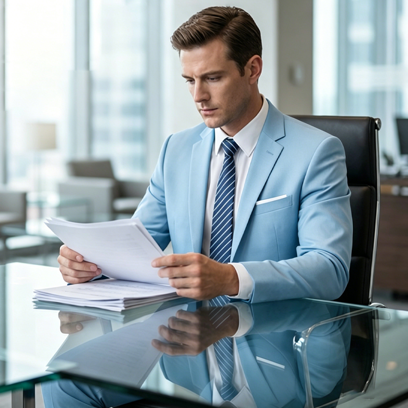 ⏳Time-Limited Special⏰Men's 2-Piece Modern Fit Business Suit Set