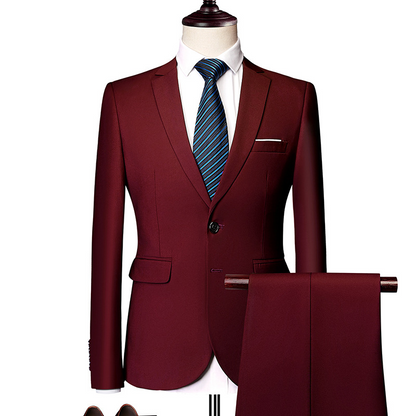 ⏳Time-Limited Special⏰Men's 2-Piece Modern Fit Business Suit Set
