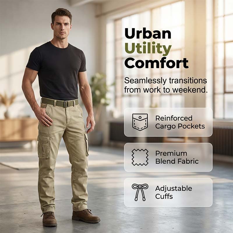 ⏳Time-Limited Special⏰Men's Classic Tactical Cargo Pants