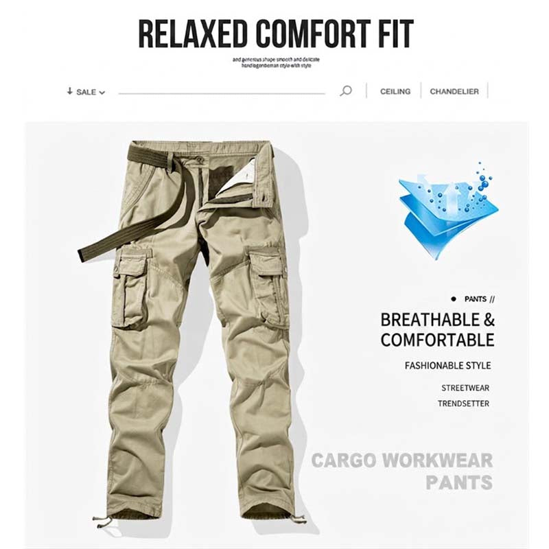 ⏳Time-Limited Special⏰Men's Classic Tactical Cargo Pants