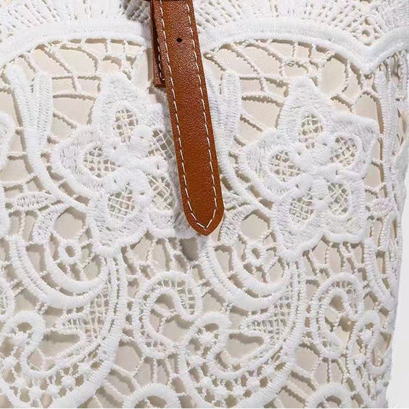 ⏳Time-Limited Special⏰Vintage Lace Shoulder Bag – Elegant Lace, Spacious Interior & Adjustable Strap