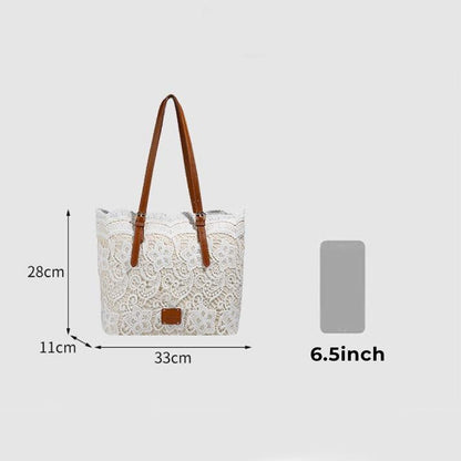 ⏳Time-Limited Special⏰Vintage Lace Shoulder Bag – Elegant Lace, Spacious Interior & Adjustable Strap