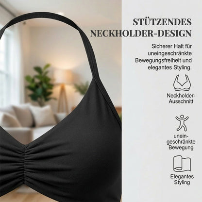 ⏳Time-Limited Special⏰Women's Halter & Shorts Set – Tummy Control, Seamless, Butt-Lifting 🍑