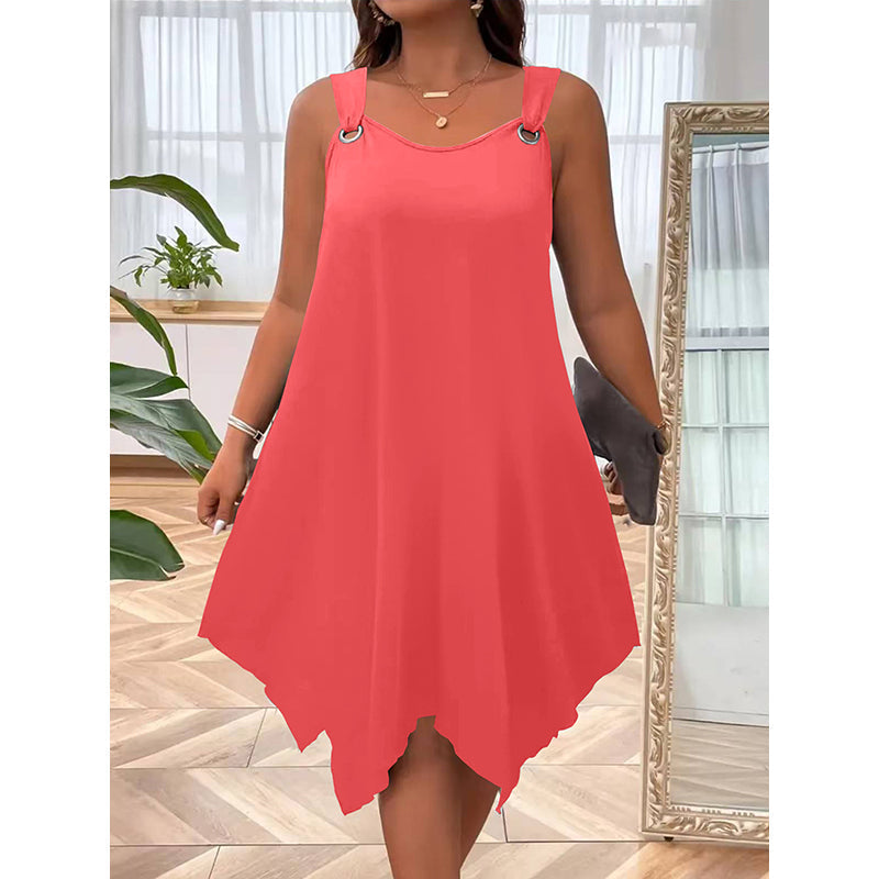 ⏳Time-Limited Special⏰Women's Sleeveless Dress with Asymmetrical Hem