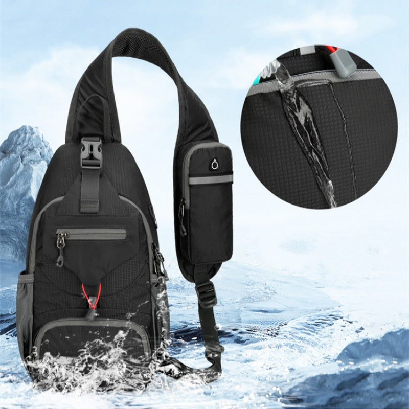⏳Time-Limited Special⏰UnisexMen's Outdoor Sling Bag – Multi-Pocket, Water-Resistant & Breathable – Perfect for Travel & Daily Use ✨