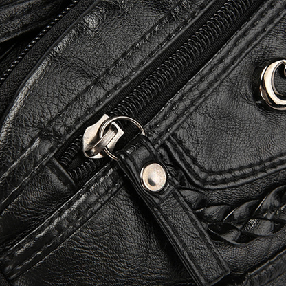 ⏳Time-Limited Special⏰Women's Soft PU Leather Multi-Pocket Crossbody Bag