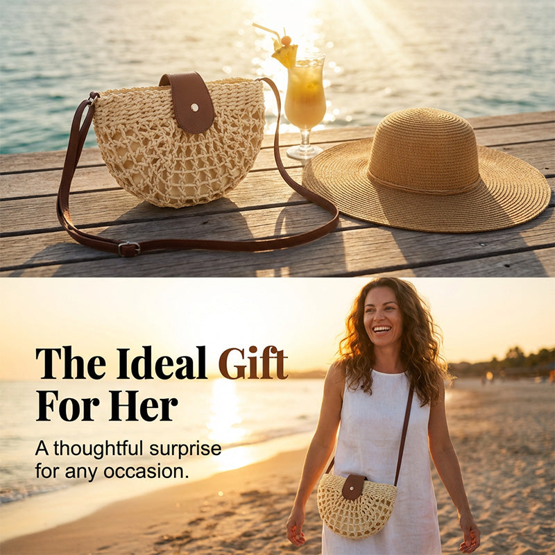 ⏳Time-Limited Special⏰Woven Crossbody Bag for Women