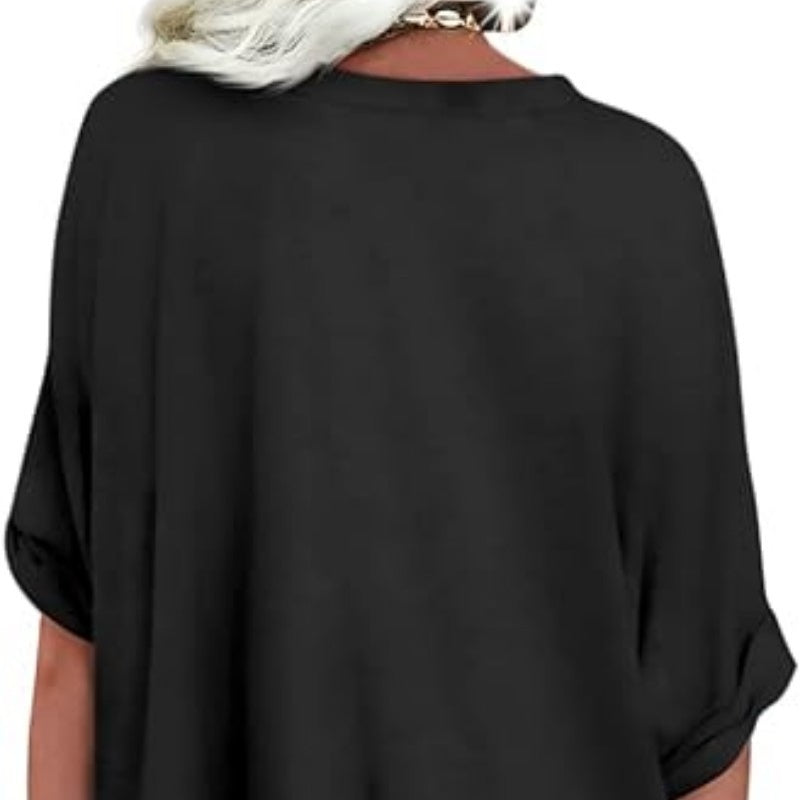 ⏳Time-Limited Special⏰Women's Casual Loose V-Neck Top