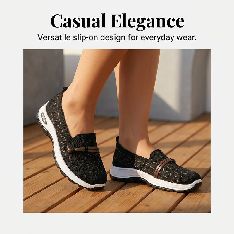 ⏳Time-Limited Special⏰Women's Breathable Mesh Slip-On Flat Shoes
