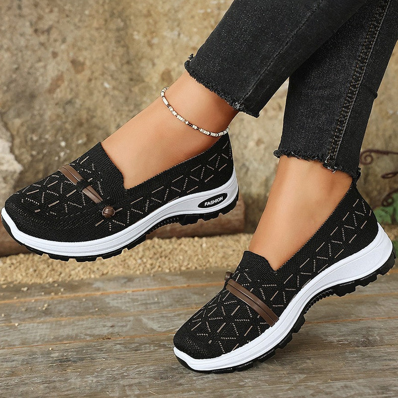 ⏳Time-Limited Special⏰Women's Breathable Mesh Slip-On Flat Shoes
