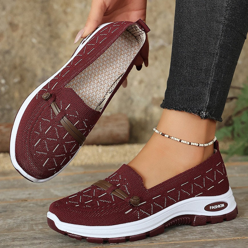 ⏳Time-Limited Special⏰Women's Breathable Mesh Slip-On Flat Shoes