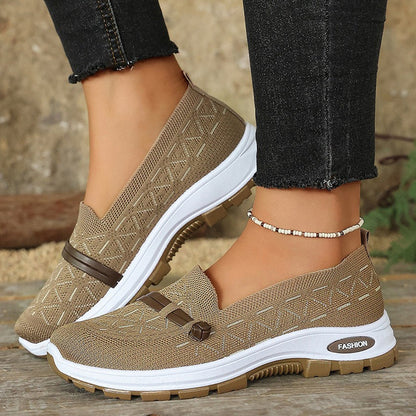 ⏳Time-Limited Special⏰Women's Breathable Mesh Slip-On Flat Shoes