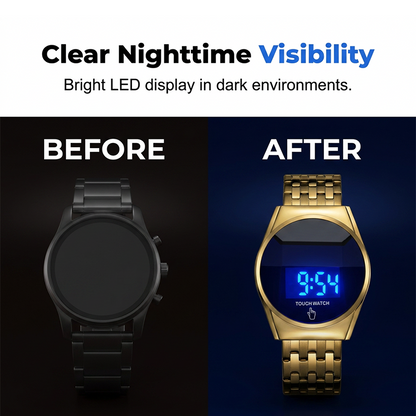 ⏳Time-Limited Special⏰Men's Modern LED Touch Screen Digital Watch⌚