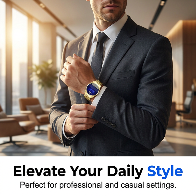 ⏳Time-Limited Special⏰Men's Modern LED Touch Screen Digital Watch⌚