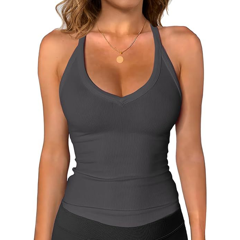 ⏳Time-Limited Special⏰Women's Ribbed V-Neck Tank Top
