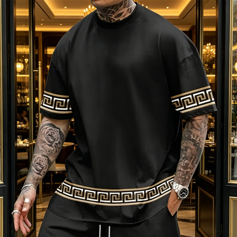 ⏳Time-Limited Special⏰Short Sleeve & Shorts Set – Breathable, Oversized ✨