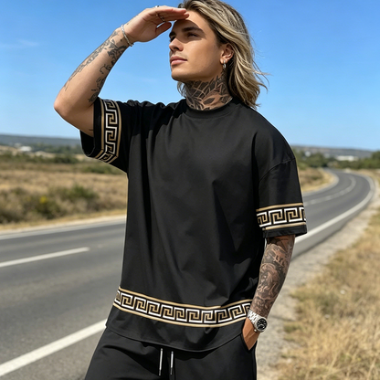 ⏳Time-Limited Special⏰Short Sleeve & Shorts Set – Breathable, Oversized ✨