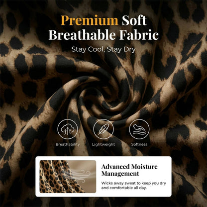 ⏳Time-Limited Special⏰Leopard Print Spaghetti Strap Mini Dress – Backless, Stretchy, Bodycon Fit 🌙