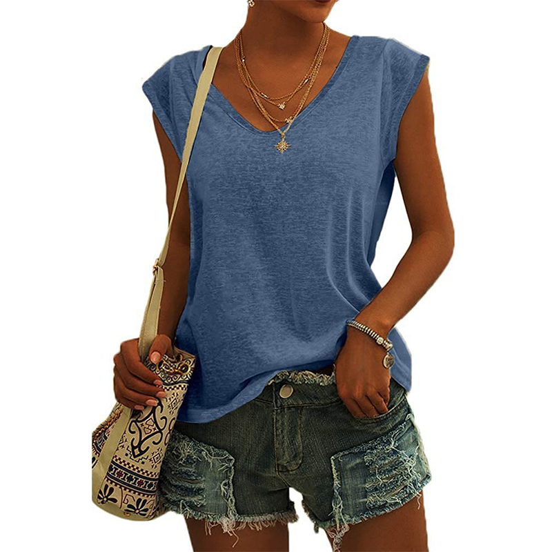 ⏳Time-Limited Special⏰Women's Casual V-Neck Loose Fit Tank Top