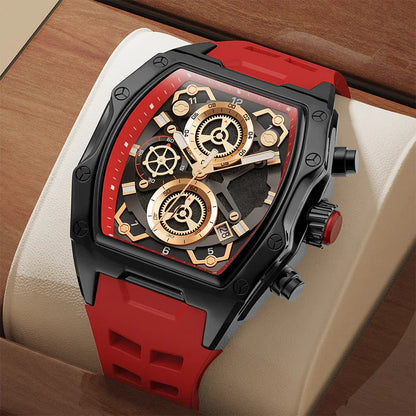 ⏳Time-Limited Special⏰Men's Tonneau Quartz Watch – Retro, Premium, Minimalist ✨