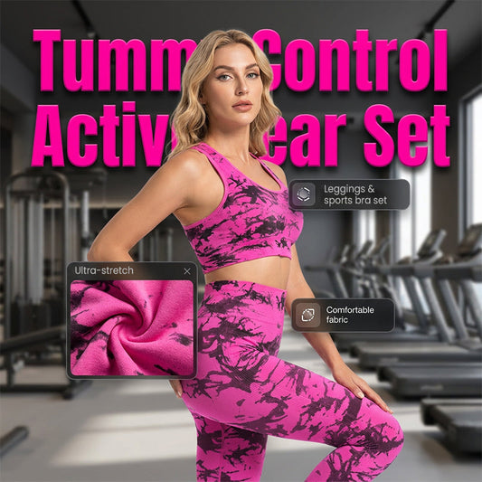 ⏳Time-Limited Special⏰ Women's Tummy Control Activewear Set – High-Waist & Squat-Proof – Gym to Street Chic ✨