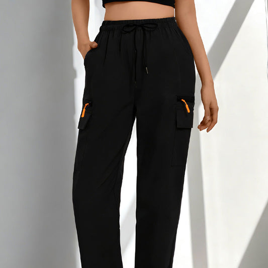 ⏳Time-Limited Special⏰Women's Drawstring Cargo Pants with Pockets