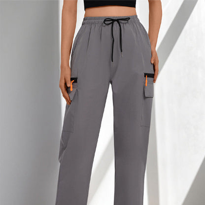 ⏳Time-Limited Special⏰Women's Drawstring Cargo Pants with Pockets