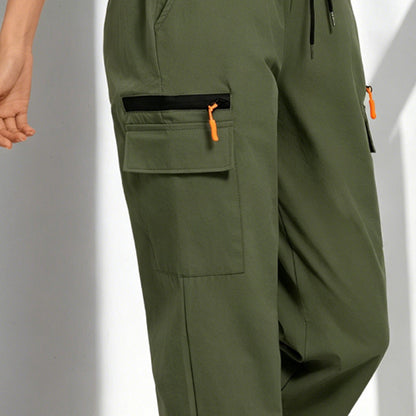⏳Time-Limited Special⏰Women's Drawstring Cargo Pants with Pockets