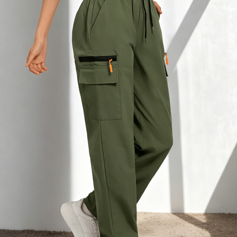 ⏳Time-Limited Special⏰Women's Drawstring Cargo Pants with Pockets