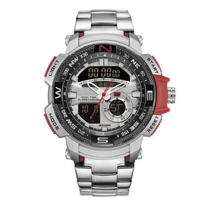 ⏳Time-Limited Special⏰Men's Dual-Display Sports Watch – Analog-Digital, 3ATM Waterproof, Multi-Function ⏱️