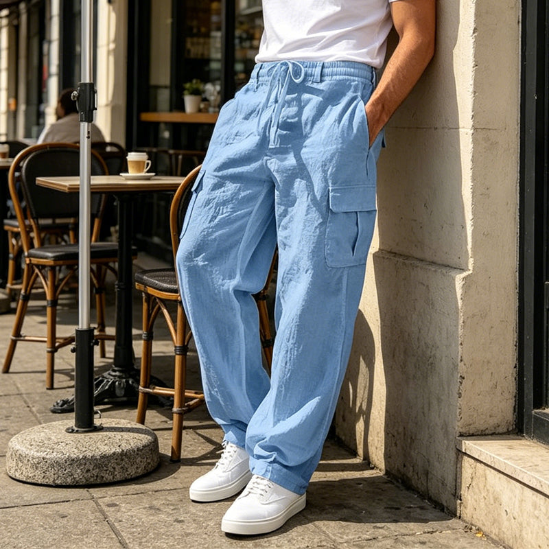 ⏳Time-Limited Special⏰Men's Cotton Linen Cargo Pants