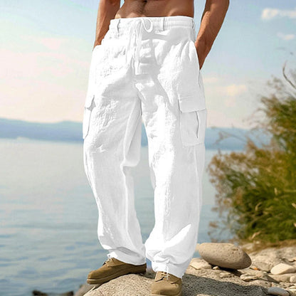 ⏳Time-Limited Special⏰Men's Cotton Linen Cargo Pants