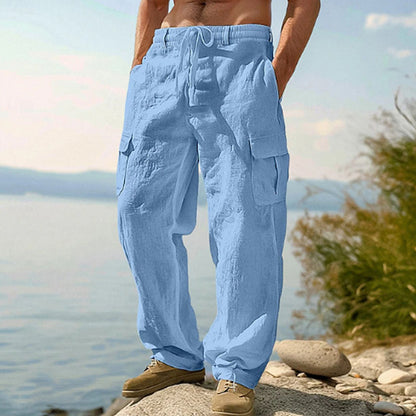 ⏳Time-Limited Special⏰Men's Cotton Linen Cargo Pants