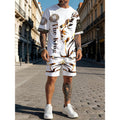 ⏳Time-Limited Special⏰Men's Lion Graphic Set – Bold, Breathable, Urban Cool 😎