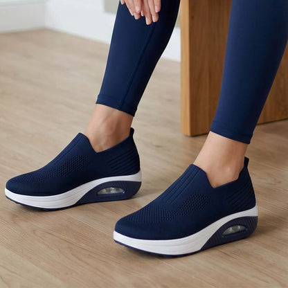 ⏳Time-Limited Special⏰Air Cushion Slip-On Walking Shoes – Breathable, Shock-Absorbing, All-Day Comfort 🌿